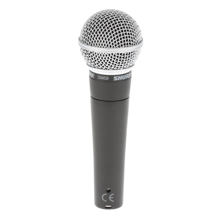 【中古品】SHURE SM58 ダイナミック型ハンドヘルドマイクロホン(スイッチ無)
