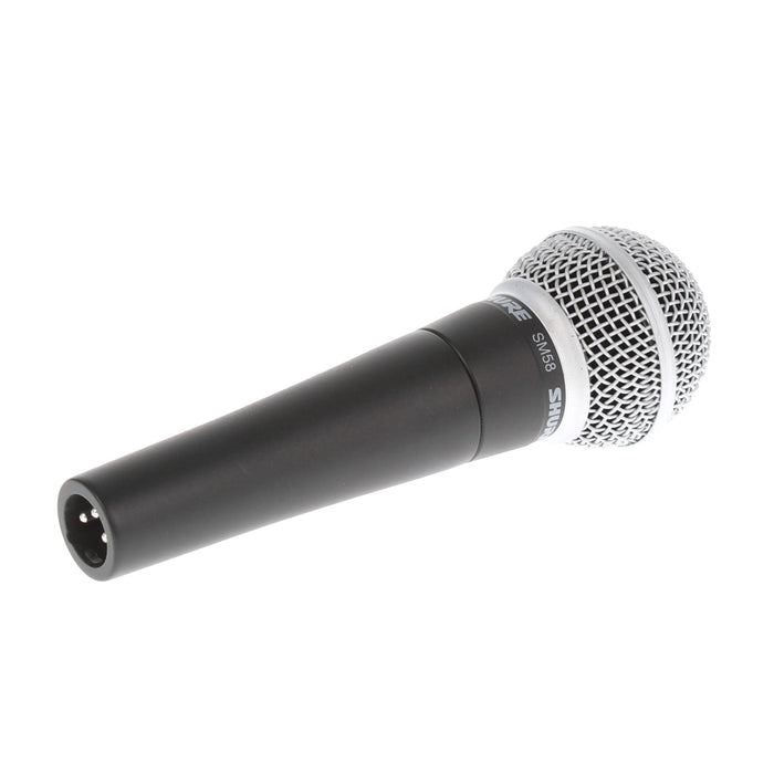 【中古品】SHURE SM58 ダイナミック型ハンドヘルドマイクロホン(スイッチ無)