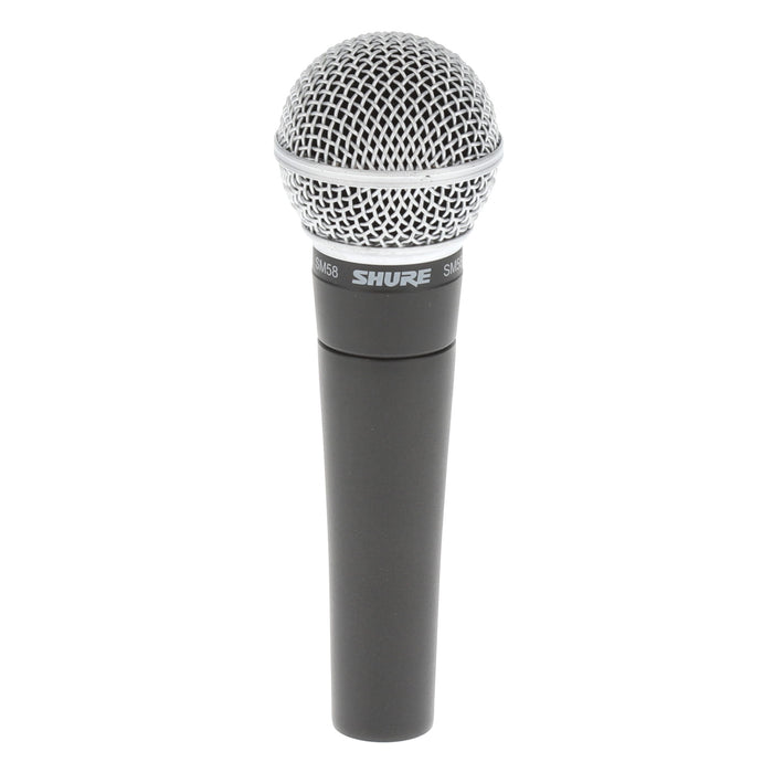 【中古品】SHURE SM58 ダイナミック型ハンドヘルドマイクロホン(スイッチ無)