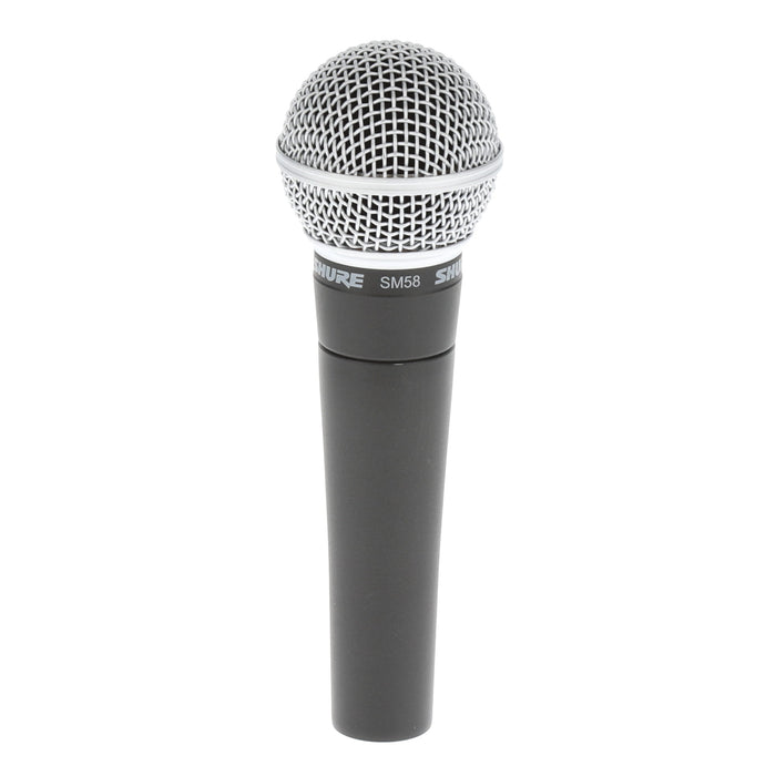 【中古品】SHURE SM58 ダイナミック型ハンドヘルドマイクロホン(スイッチ無)