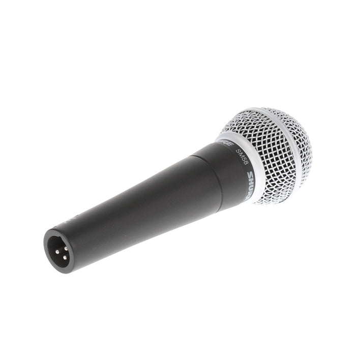 【中古品】SHURE SM58 ダイナミック型ハンドヘルドマイクロホン(スイッチ無)