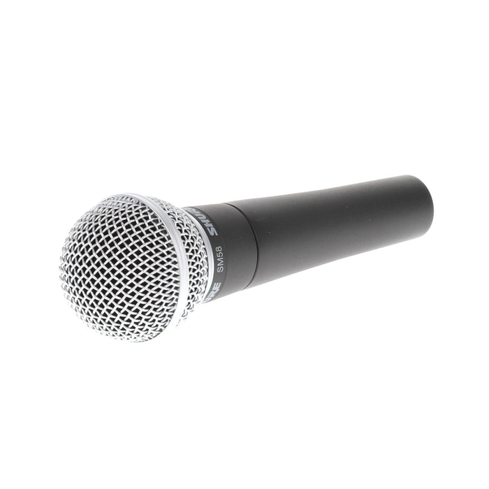 【中古品】SHURE SM58 ダイナミック型ハンドヘルドマイクロホン(スイッチ無)