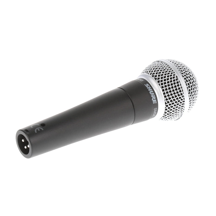 【中古品】SHURE SM58 ダイナミック型ハンドヘルドマイクロホン(スイッチ無)