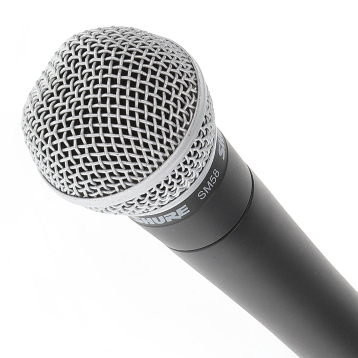 【中古品】SHURE SM58 ダイナミック型ハンドヘルドマイクロホン(スイッチ無)