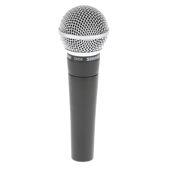 【中古品】SHURE SM58 ダイナミック型ハンドヘルドマイクロホン(スイッチ無)