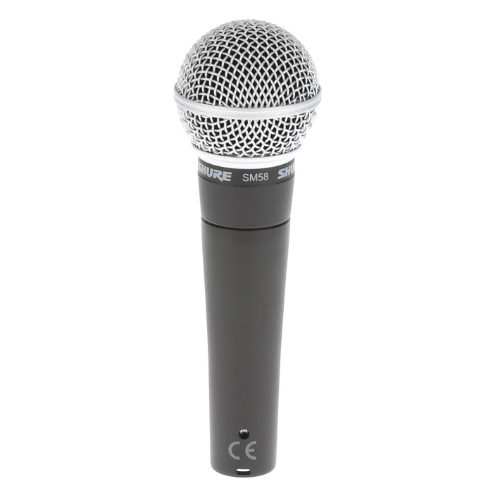 【中古品】SHURE SM58 ダイナミック型ハンドヘルドマイクロホン(スイッチ無)