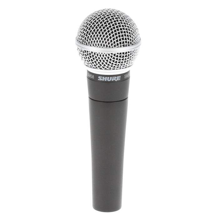 【中古品】SHURE SM58 ダイナミック型ハンドヘルドマイクロホン(スイッチ無)