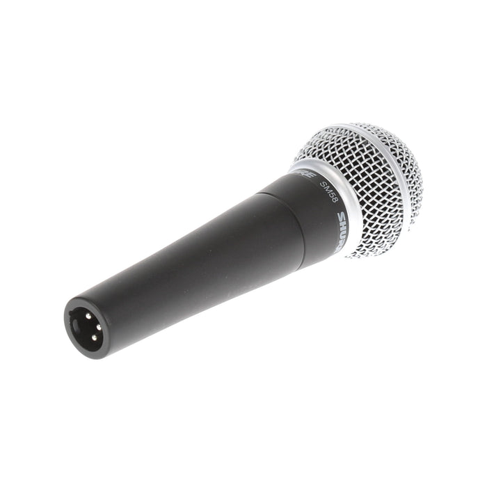 【中古品】SHURE SM58 ダイナミック型ハンドヘルドマイクロホン(スイッチ無)