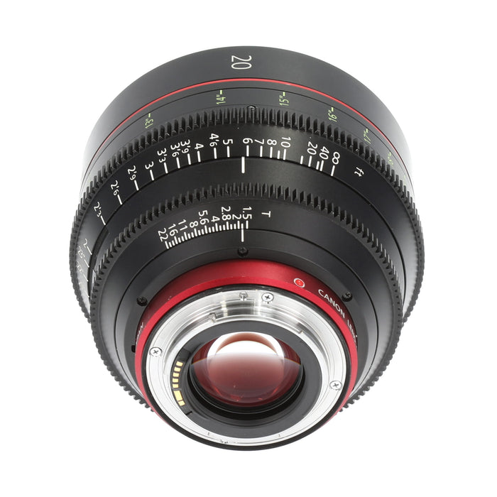 【中古品】Canon CN-E20mm T1.5 L F EFシネマレンズ(超広角プライムレンズ/EFマウント)