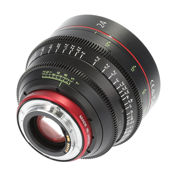 【中古品】Canon CN-E24mm T1.5 L F EFシネマレンズ(広角プライムレンズ/EFマウント)