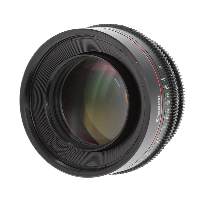 【中古品】Canon CN-E85mm T1.3 L F EFシネマレンズ(中望遠プライムレンズ/EFマウント)