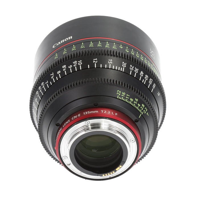 【中古品】Canon CN-E135mm T2.2 L F EFシネマレンズ(望遠プライムレンズ/EFマウント)