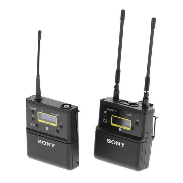 【中古品】SONY UWP-D21 B帯アナログワイヤレスマイクロホンパッケージ(ボディーパックトランスミッター/ポータブルチューナー)