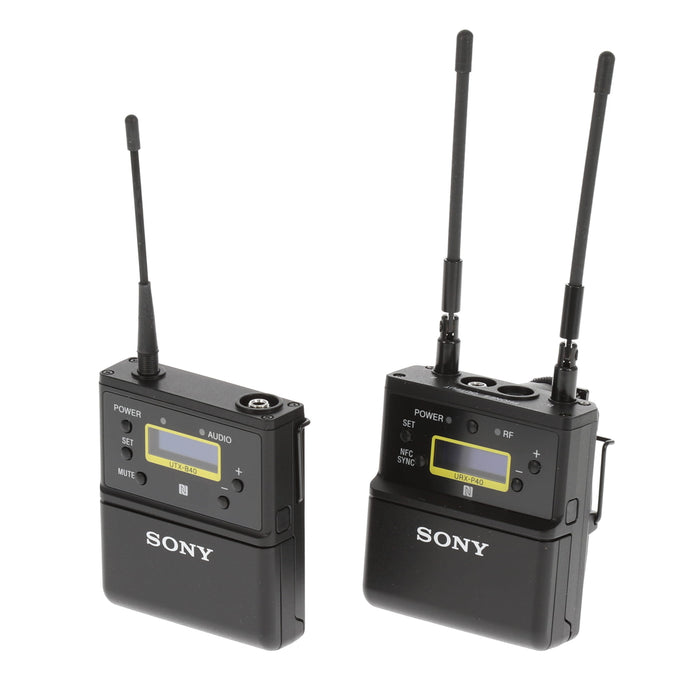 【中古品】SONY UWP-D21 B帯アナログワイヤレスマイクロホンパッケージ(ボディーパックトランスミッター/ポータブルチューナー)