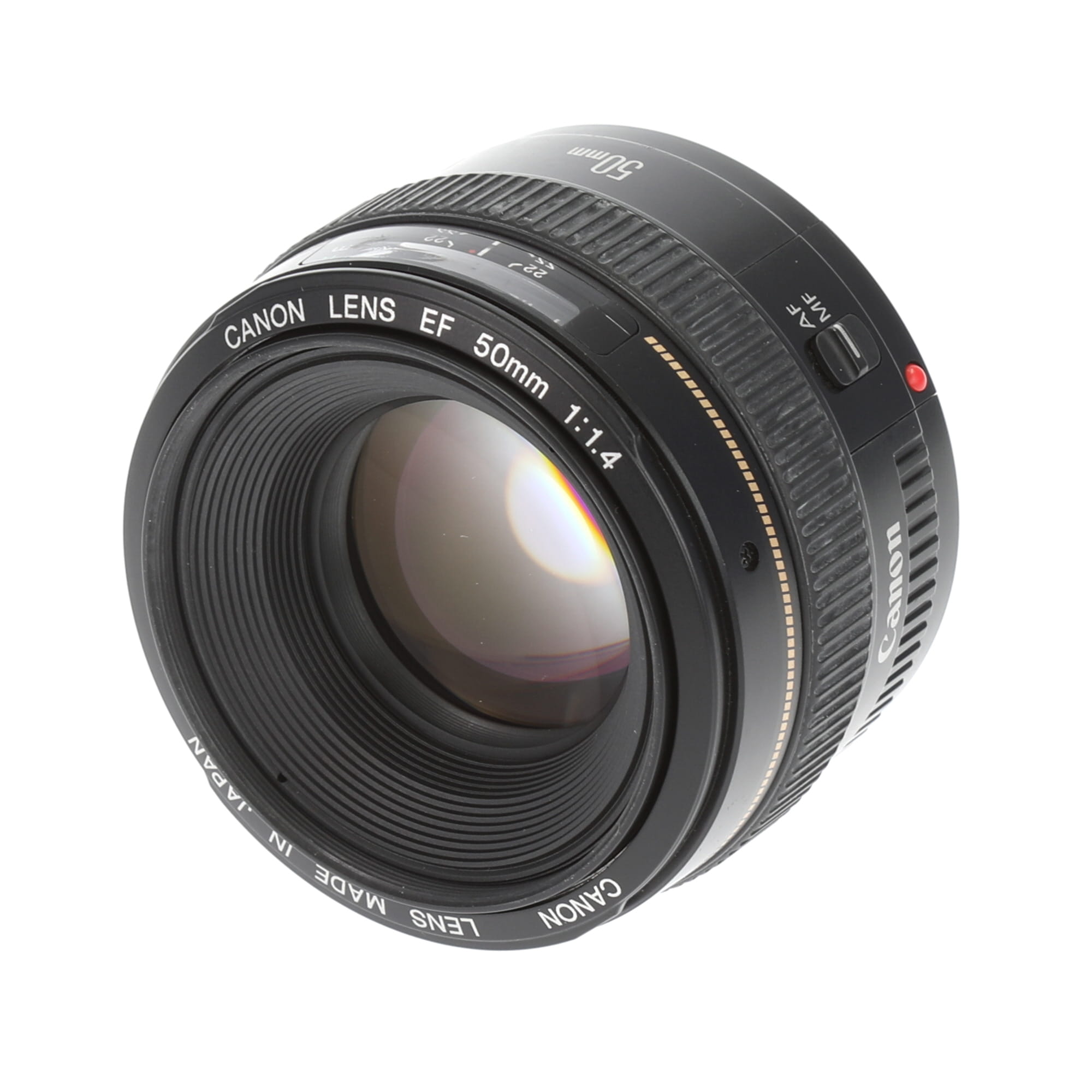 中古品】Canon EF5014U 標準単焦点レンズ EF50mm F1.4 USM - 業務用