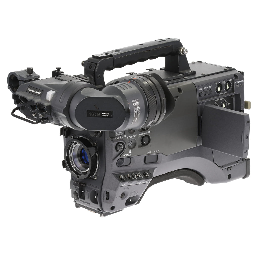中古品】Panasonic AG-HPX555 + AJ-VF20WBP P2HDカメラレコーダ ビュー