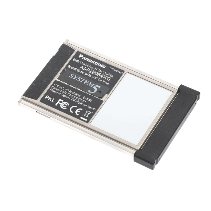 【中古品】Panasonic AJ-P2E064XG メモリーカード P2 card Eシリーズ(64GB)