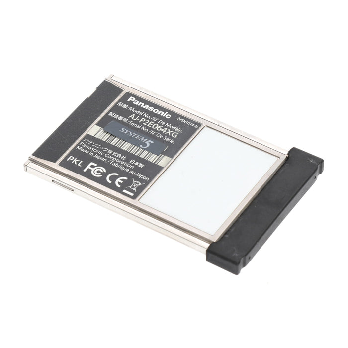 【中古品】Panasonic AJ-P2E064XG メモリーカード P2 card Eシリーズ(64GB)