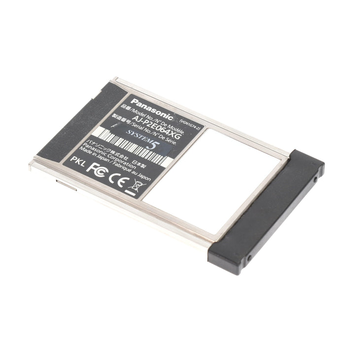 【中古品】Panasonic AJ-P2E064XG メモリーカード P2 card Eシリーズ(64GB)