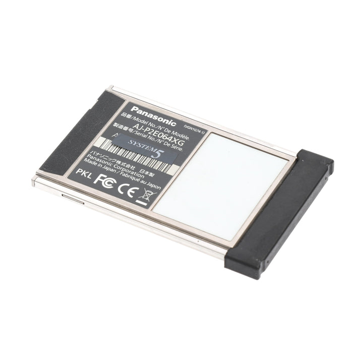 中古品】Panasonic AJ-P2E064XG メモリーカード P2 card Eシリーズ