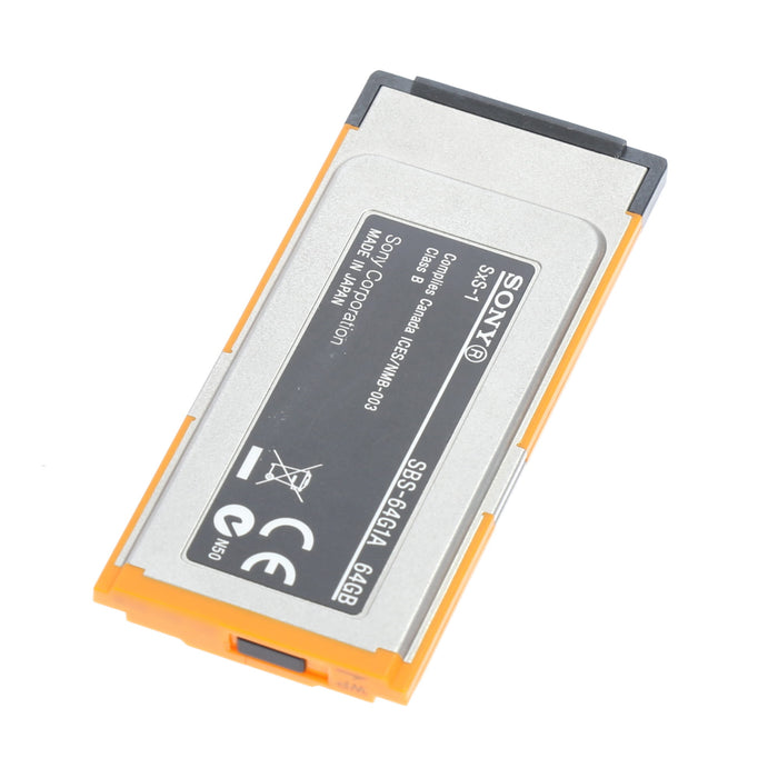 【中古品】SONY SBS-64G1A SxS-1メモリーカード 64GB