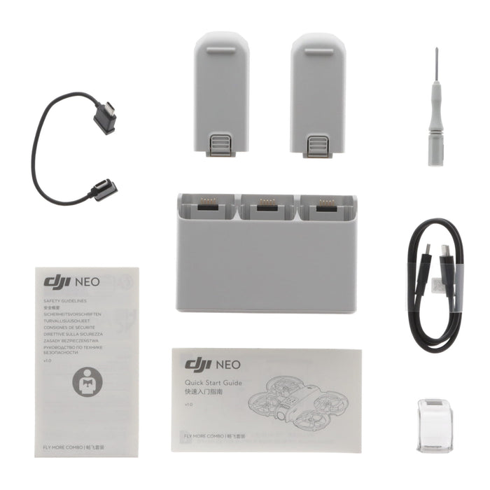 【中古品】DJI WB5212 DJI Neo Fly More コンボ[内蔵リモートID対応/事前登録無し]