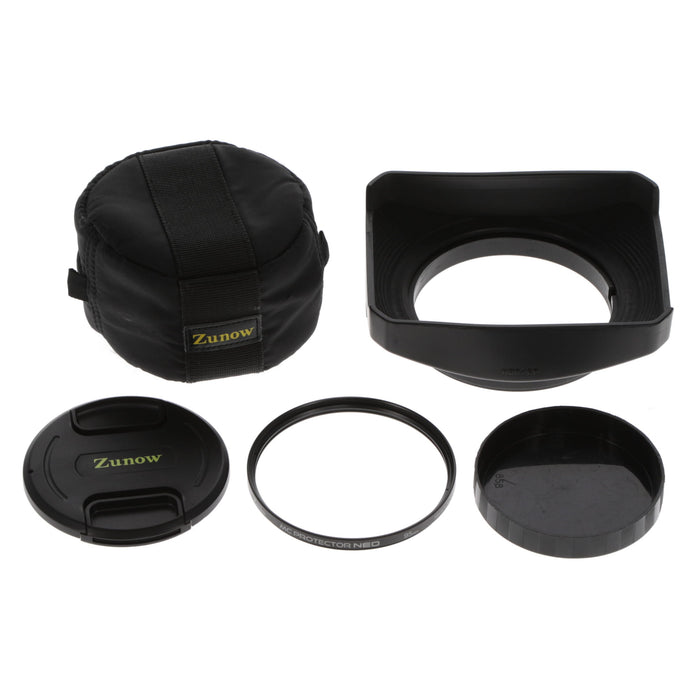 【中古品】Zunow WCZ-280 4K対応 0.83倍 ワイドコンバージョンレンズ(Φ82 変換リング付き)