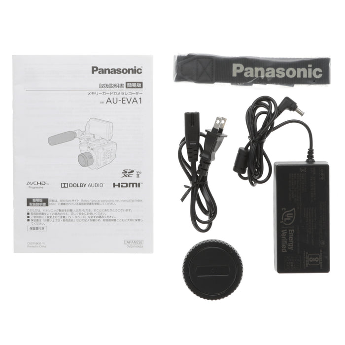 EVA-1 Panasonic 本体　付属品　中古 中古品】Panasonic AU-EVA1 メモリーカード・カメラレコーダー - 業務
