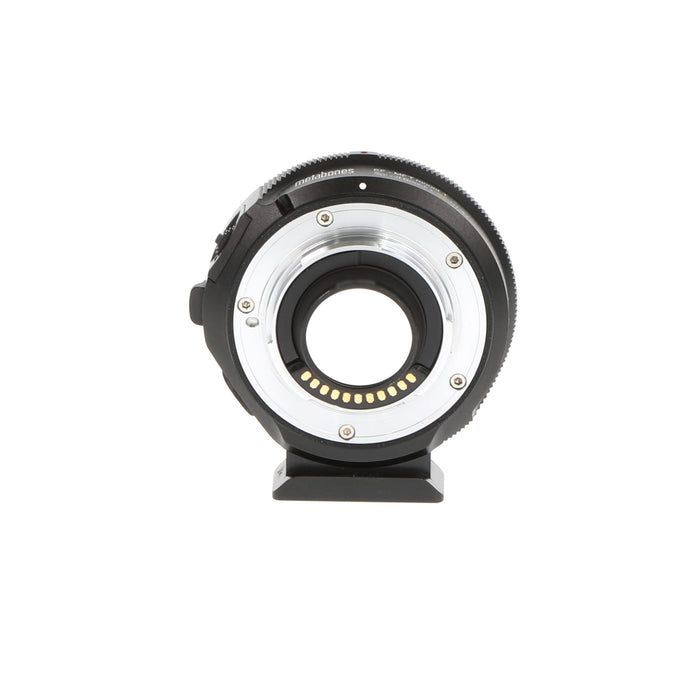 【決算セール2026】【中古品】Metabones MB_SPEF-m43-BT3 マイクロフォーサーズ用電子接点付キヤノンEFアダプター SpeedBooster T XL0.64