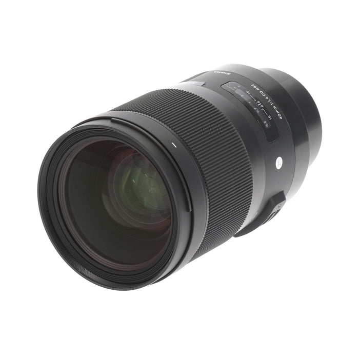 【中古品】Sigma 332655 40mm F1.4 DG HSM | Art(ソニー Eマウント)