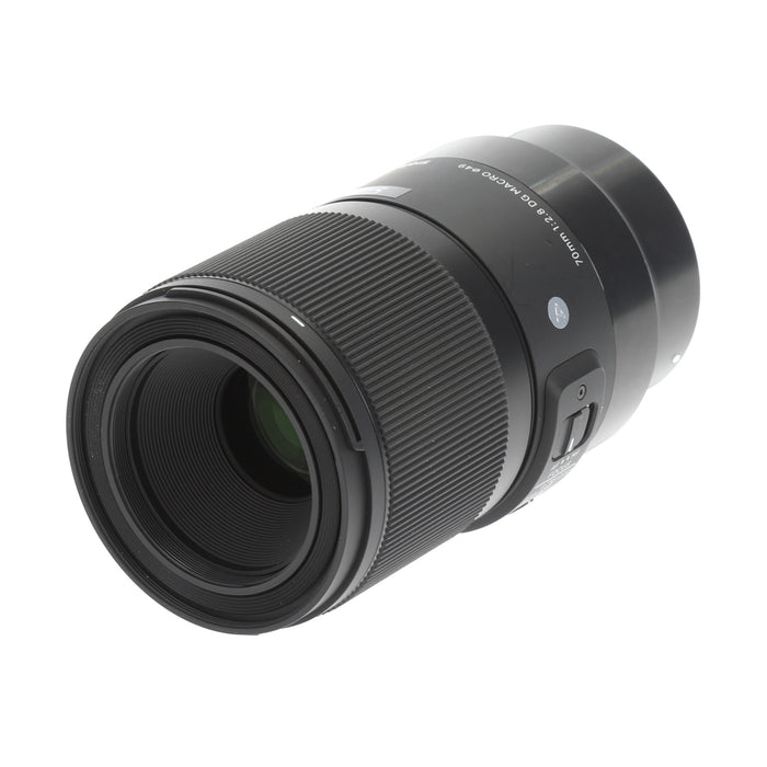 【中古品】Sigma 271657 70mm F2.8 DG MACRO | Art(ソニー Eマウント)