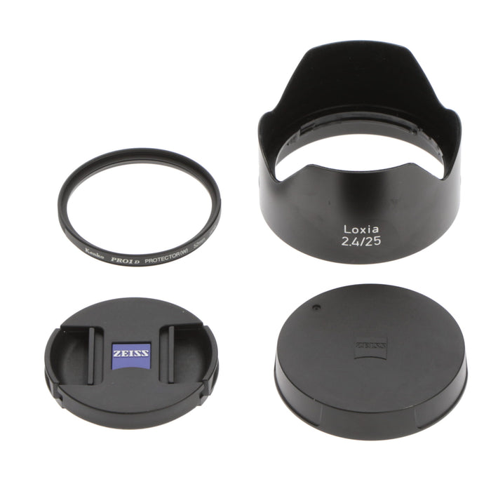 【中古品】Carl Zeiss Loxia 2.4/25 E-Mount ZEISS Loxia(25mm/F2.4 /フルサイズ対応/Eマウント)