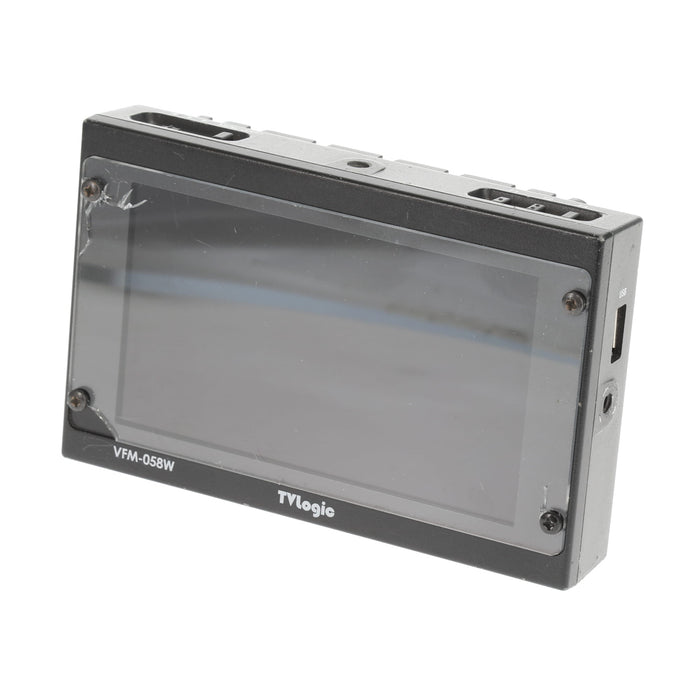 【中古品】TVLogic VFM-058W 5.5インチ フルHD液晶ビューファインダー用モニター(ジャンク品)