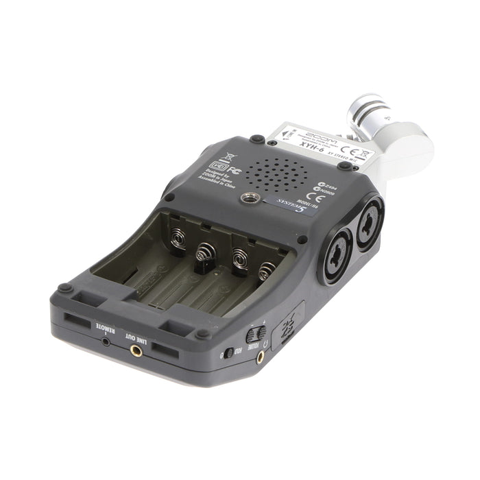 【決算セール2026】【中古品】ZOOM H6 + XYH-6 ハンディレコーダー(カプセルマイク付属)