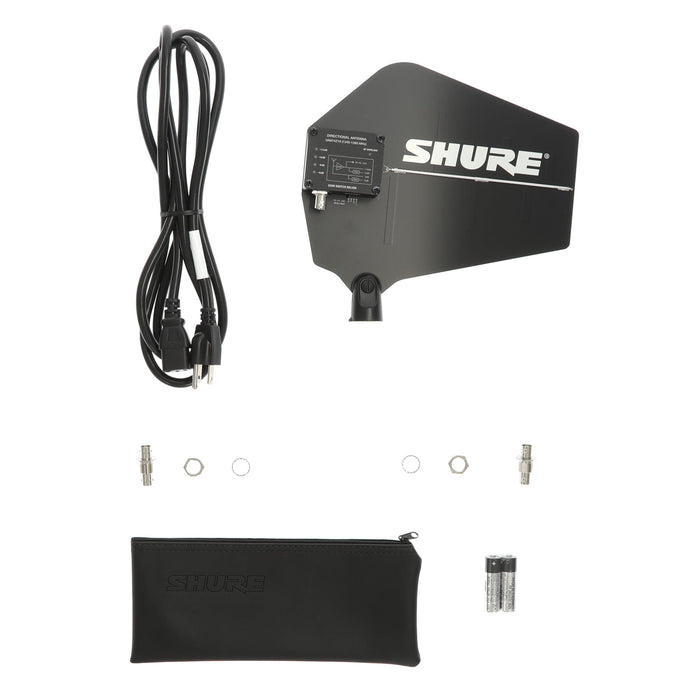 【中古品】SHURE ULXD4DJ=-Z16 + ULXD1=Z16 + UA874Z16 2チャンネルデジタルワイヤレスシステム