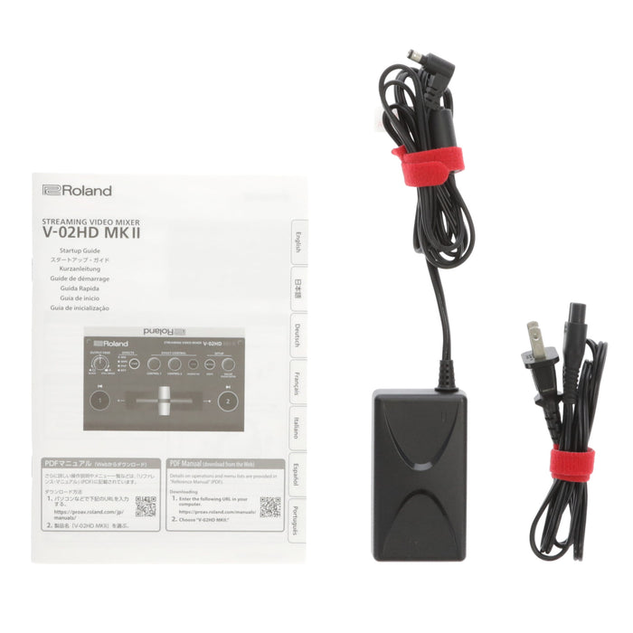 中古品】Roland V-02HD MK II ストリーミングビデオミキサー - 業務用 中古品】Roland V-02HD MK II ストリーミングビデオミキサー - 業務用
