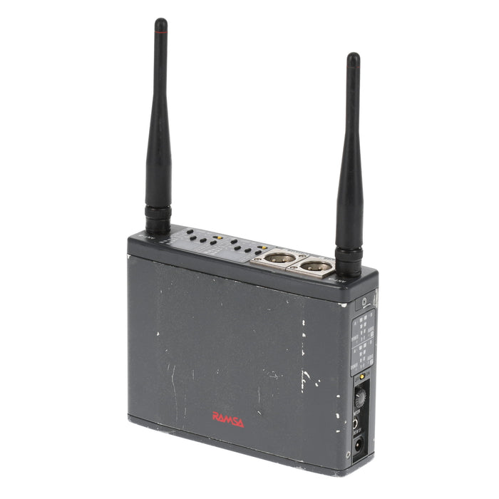 【中古品】RAMSA WX-RJ800 800MHz帯ENG/EFPデュアルチャンネル型ワイヤレス受信機(ジャンク品)