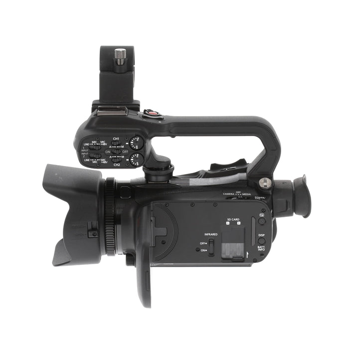 【中古品】Canon XA40 ＋ HDU-1 業務用ビデオカメラ(ハンドルユニット付属)