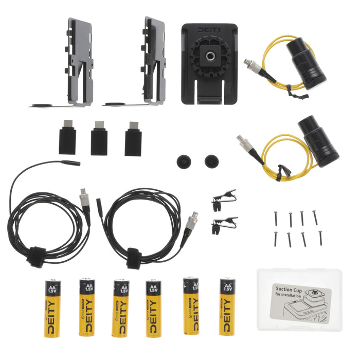 【中古品】Deity Microphones DG040A0000 THEOS DLTX フルキット(B帯、アンテナ固定)