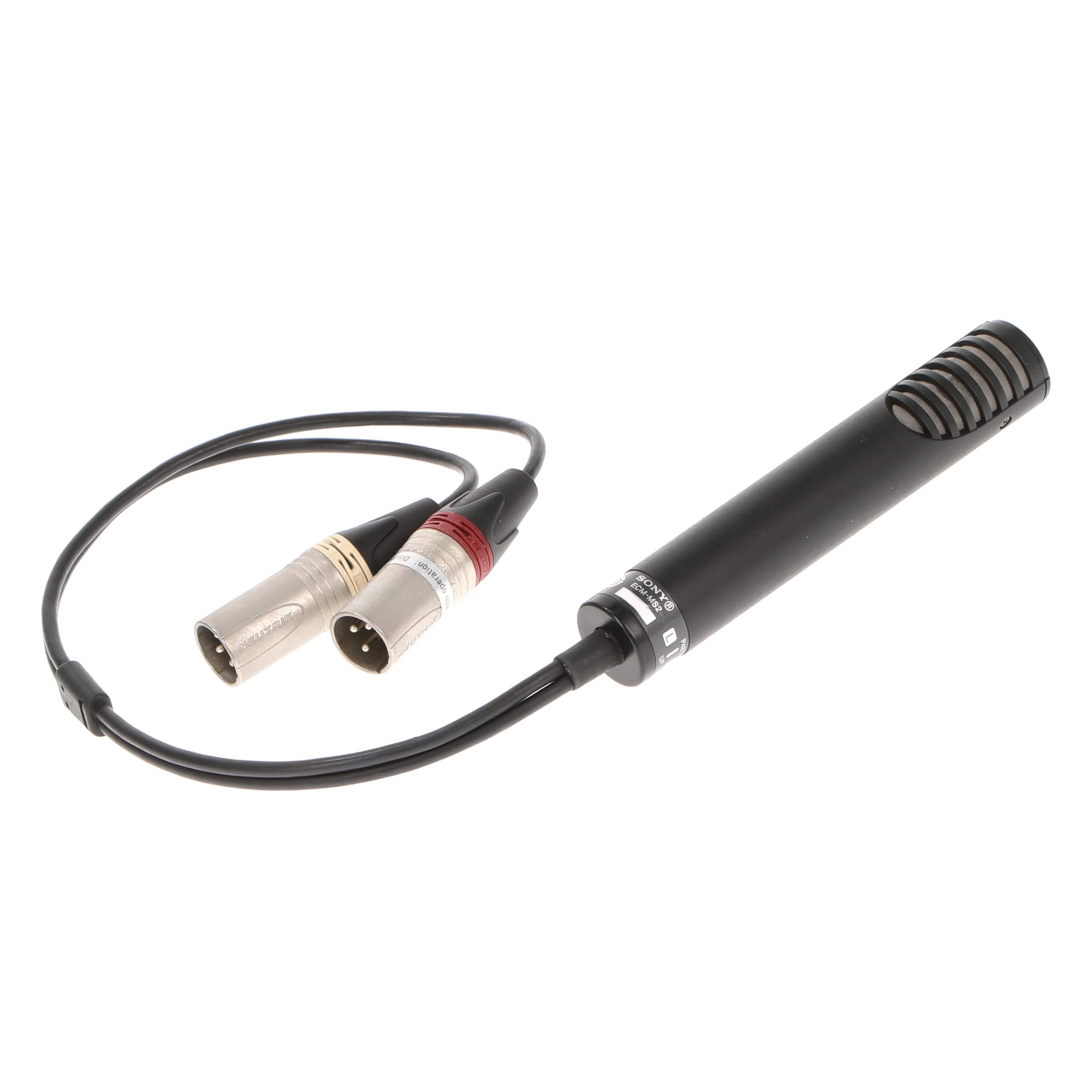 【超美品】SONY ECM-MS2 エレクトレットコンデンサーマイクロホン　中古 中古品】SONY ECM-MS2 エレクトレットコンデンサーマイクロホン - 業務