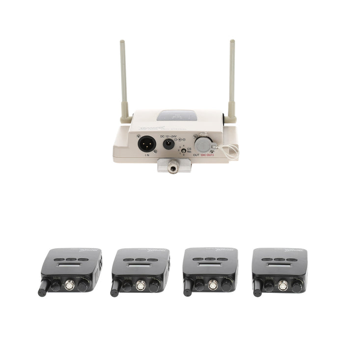 【中古品】TAMURA YRW-1870A + TWI-P190 インカムシステム拡張用（子機4式）