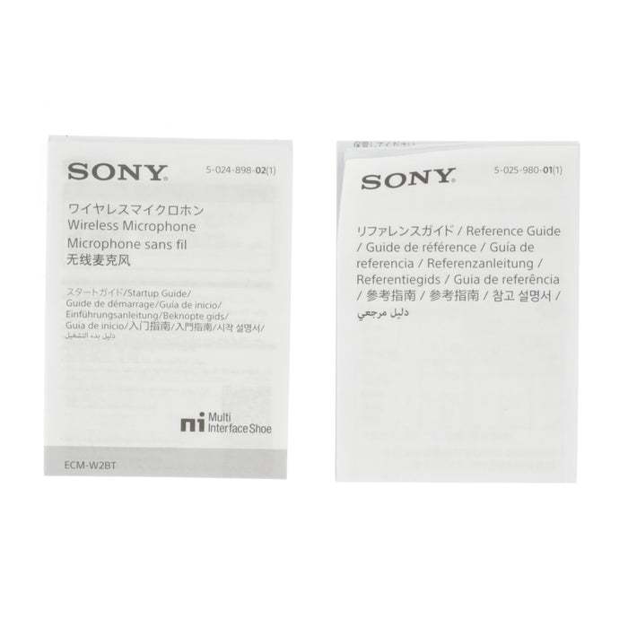 【中古品】SONY ECM-W2BT ワイヤレスマイクロホン