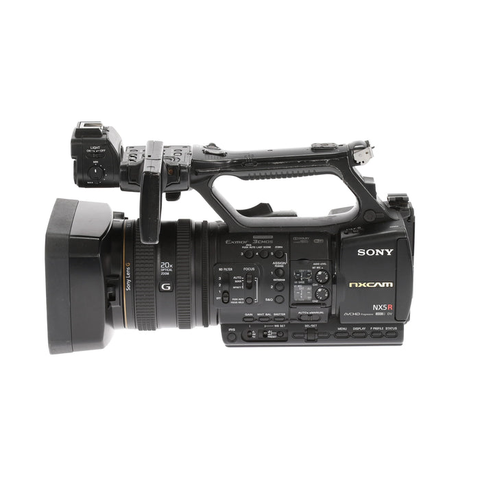 【中古品】SONY HXR-NX5R NXCAMカムコーダー（ビューファー破損）(ジャンク品)