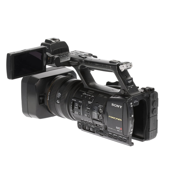 【中古品】SONY HXR-NX5R NXCAMカムコーダー（ビューファー破損）(ジャンク品)