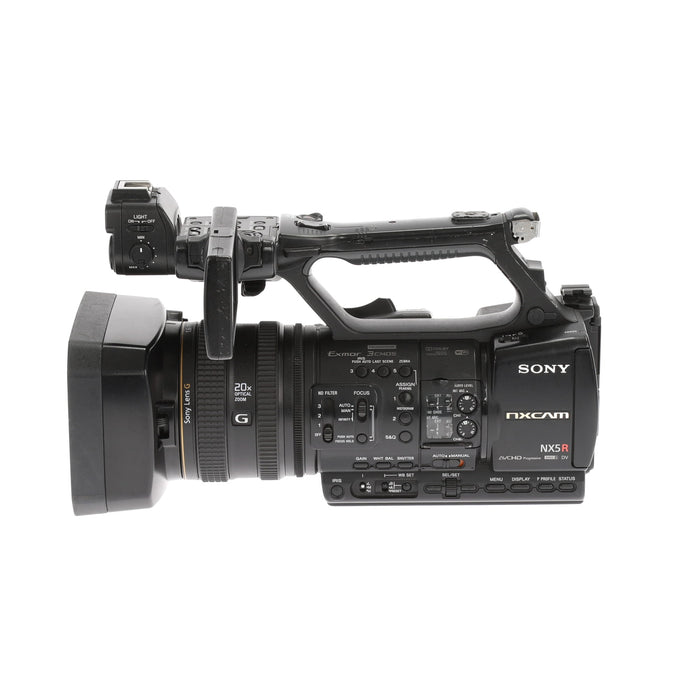 【中古品】SONY HXR-NX5R NXCAMカムコーダー（ビューファー破損）(ジャンク品)