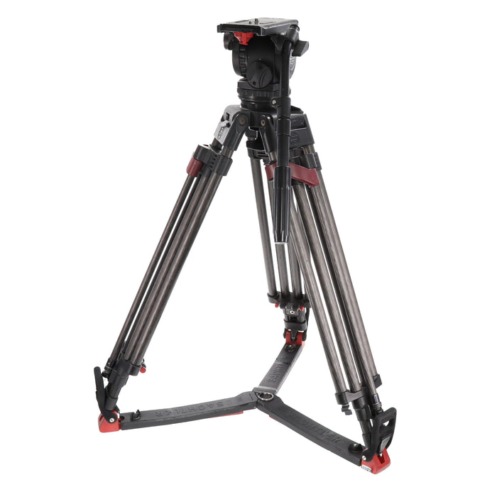 【中古品】Sachtler VIDEO20P + 5590 ビデオ三脚(ジャンク品)