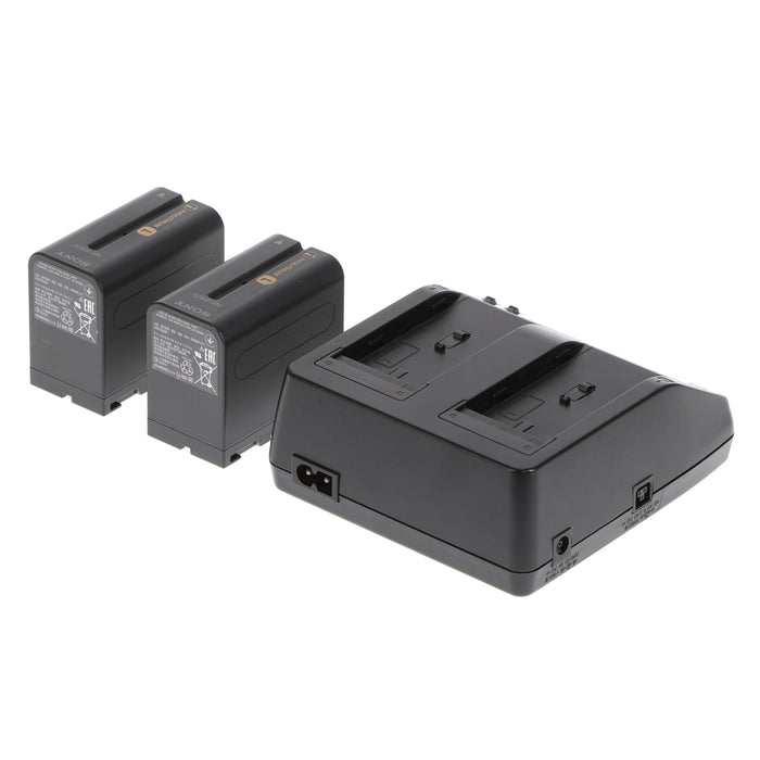 中古品】SONY AC-VQ1051D ACアダプター/チャージャー(バッテリーパック