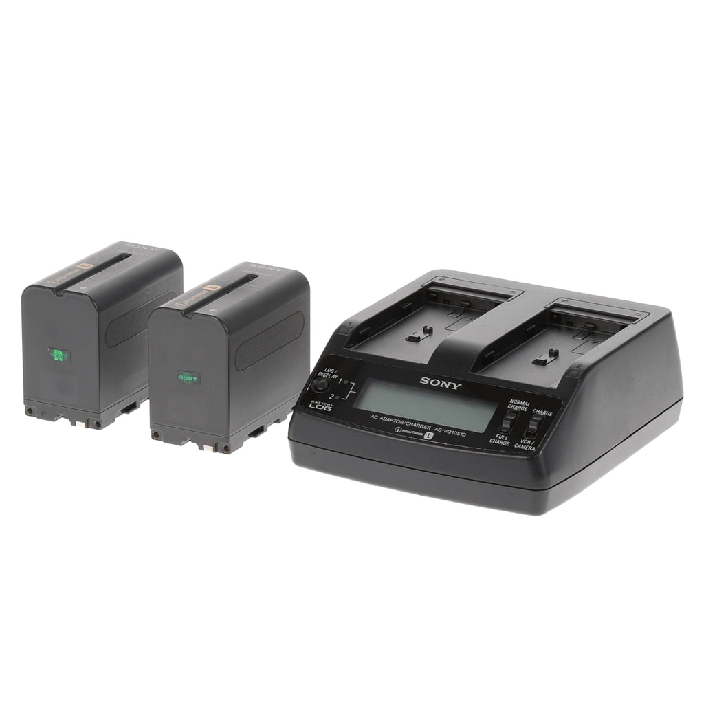 中古品】SONY AC-VQ1051D ACアダプター/チャージャー(バッテリーパック