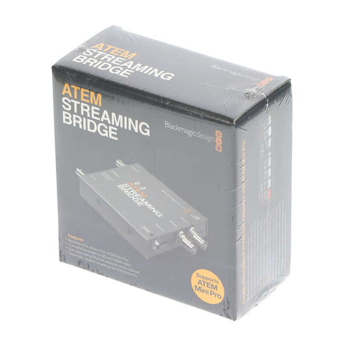 中古品】BlackmagicDesign SWATEMMINISBPR ATEM Streaming Bridge