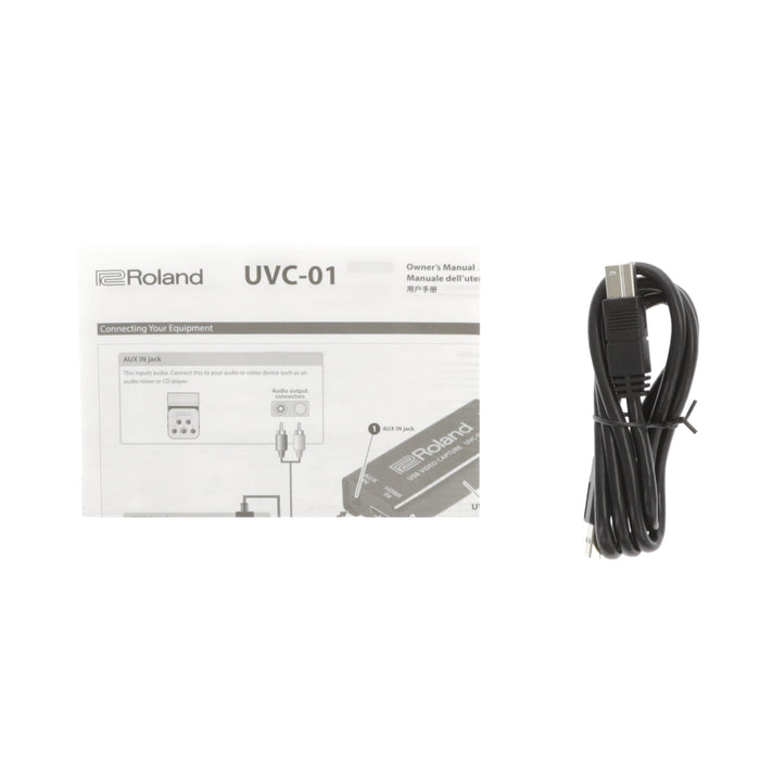 中古品】Roland UVC-01 USBビデオキャプチャー - 業務用撮影・映像